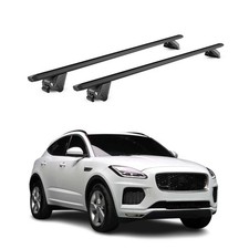 Dachtr&auml;ger Grundt&auml;ger f&uuml;r Jaguar E-Pace 2018-2024 100kg Alu Schwarz 2 tlg ABE