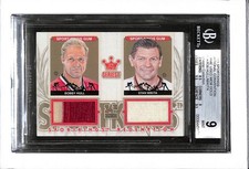 2013 SPORTKINGS 34 NATIONAL #38 GOLD 1/1 BOBBY HULL & STAN MIKITA RELICS! BGS 9