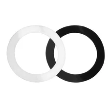 1Pcs Bass Drum Bottom Port Hole Protector Ring Anti Slip Pads Hole Protector