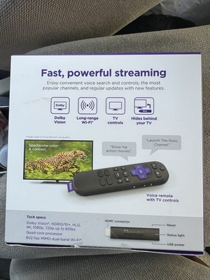 Roku 3820EU Streaming Stick 4K | Lettore Multimediale Streaming HD/4K/HDR, Nero - Foto 4