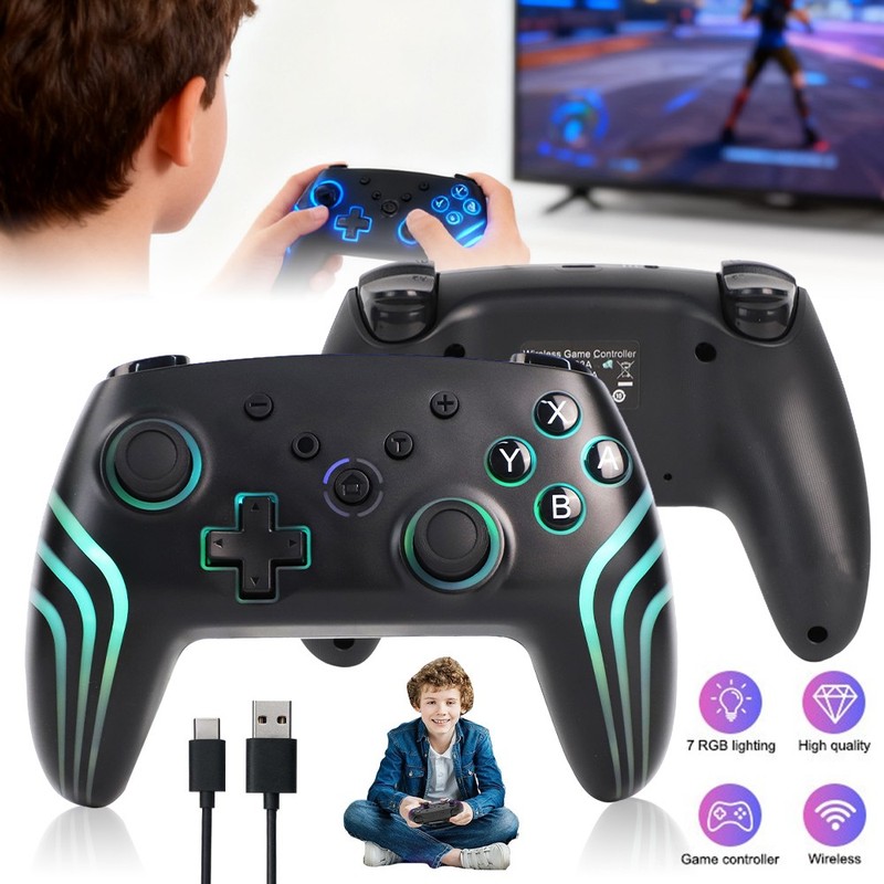 For Nintendo Switch /OLED/Lite Wireless Game Controller Gamepad Joystick Remote