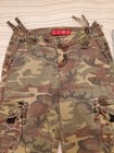 2 pc lot short jeans Jorts shorts sz 0 fit girl 10-12 camo and lite wash b2 — photo 8