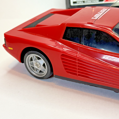 1:18 Nikko Ferrari Testarossa RC RTR 1986 RARE in box! WORKING