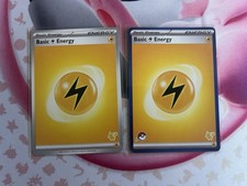 Basic Lightning Energy (Blue Border) My First Battle - 2 Card Pokemon Lot