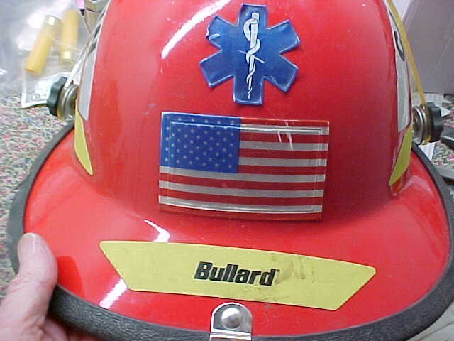 Older Bullard FX Butte Falls Fire Captain Helmet Sold as Found