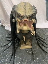 Predator  Latex/ Plastic Display. NOT A mask, just Decoration.  Excellent Shape.
