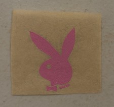Original Vintage Playboy Bunny Mini Iron On Transfer