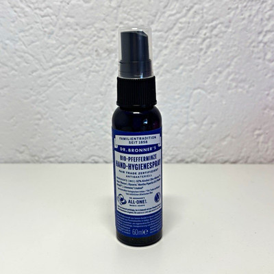 Dr. Bronner s Händedesinfektionsmittel Bio-Pfefferminze Spray 60 ml
