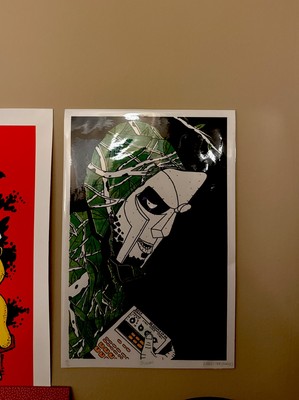 MF DOOM  Gangster Doodles Print - RARE NEW - #09/30 GANGSTER DOODLES -COMPLEXCON