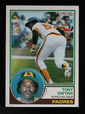 1983 O-Pee-Chee Tony Gwynn #143 Rookie RC HOF 1e8j