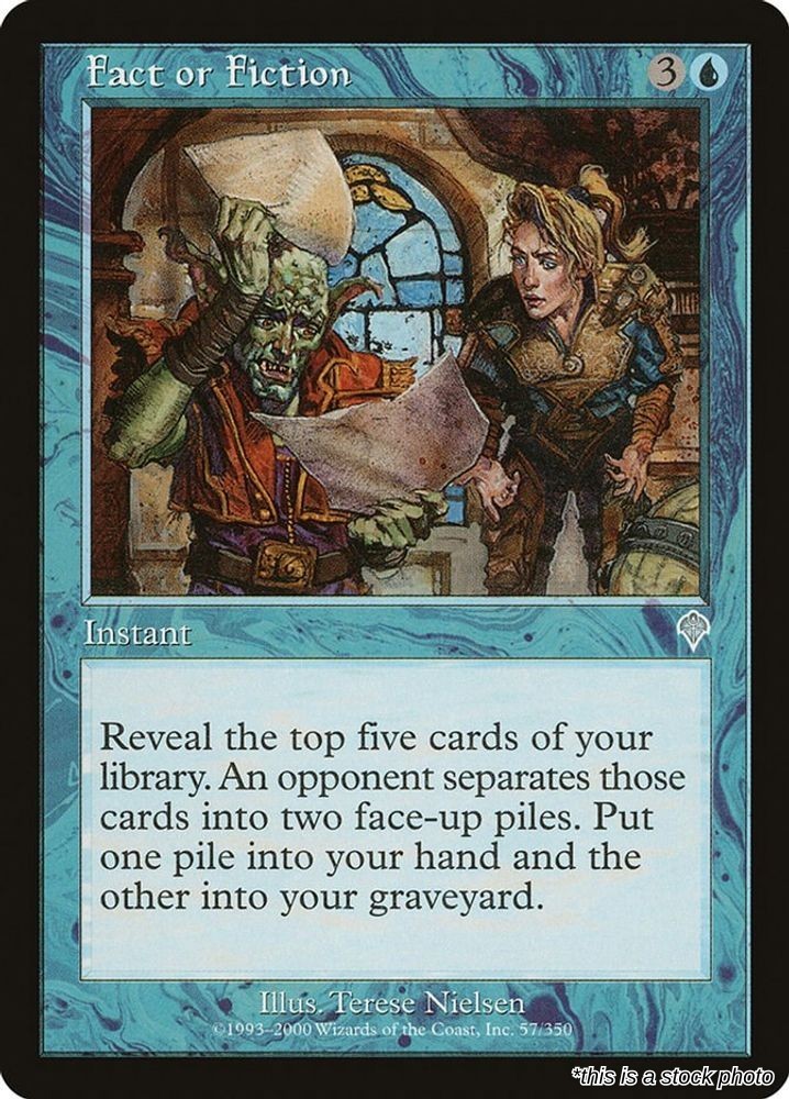 Fact or Fiction Invasion [INV - 57] Magic Uncommon LP