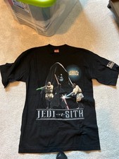 Vintage Star Wars Episode 1 Phantom Menace Jedi VS Sith Adult XL Mens 1999