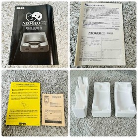 SNK Neo Geo CD CD T01 Console System Tested Boxed Complete Set Japan