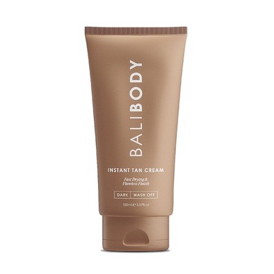 Bali Body Instant Tan Cream Fast-Drying Minimal Transfer Suitable For All Skin
