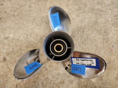 RE-CONDITIONED 13 1/2'' X 19P YAMAHA PRO SERIES SS PROP, 13 1/2 X 19-K, P10671
