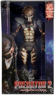 City Hunter Predator 1/4 (51cm) - Predator 2 NECA Deluxe - MISB