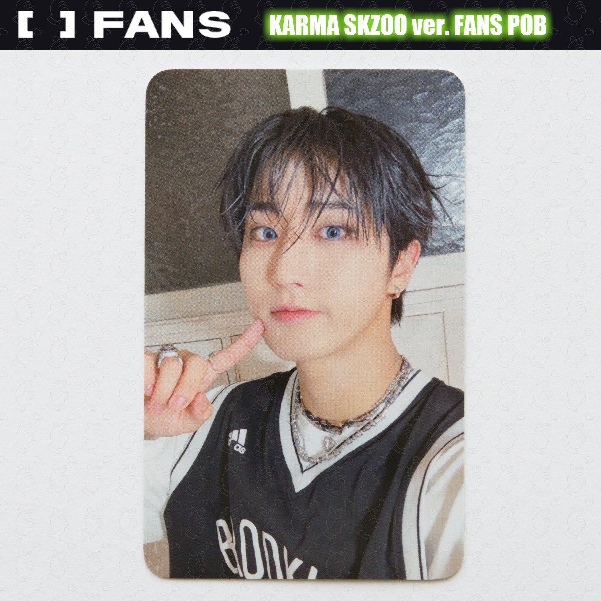 STRAY KIDS KARMA ALBUM SKZOO ver. FANS POB OFFICIAL PHOTOCARD | eBay