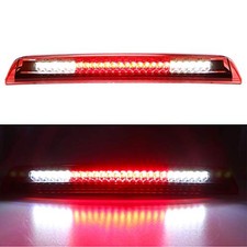 LED 3rd Brake Light Cargo Light High Mount Brake Light Chrome Housing/Red Lens