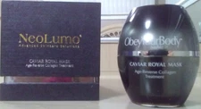 NEOLUMO CAVIAR ROYAL MASK-AGE-REVERSE COLLAGEN TREATMENT-1.7 oz/50 ml-NEW-SEALED