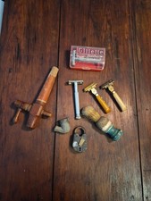 Junk Drawer Lot Razors Padlock Keg Tap