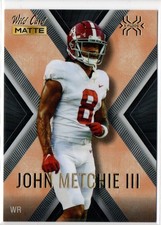2022 Wild Card Matte X-Plode #MXP-27 John Metchie III Black/Orange Parallel