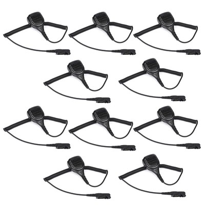 10 Packs ArrowMax Speaker Microphone for Motorola XPR3300 XPR3500 XiRP8600