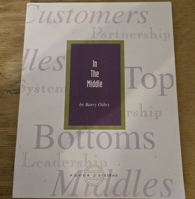 In the Middle Barry Oshry Power & Systems  1994 Paperback Management Book