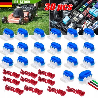 30er set Kabel Verbinder Anschlussklemmen für Gardena, Worx, Bosch, Mähroboter