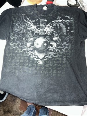 Vintage AllStyle Tiger vs Dragon Lrg