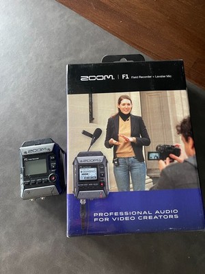 FUNKTIONSFÄHIG - Zoom F1 Field Recorder, 2-Kanal Audiorecorder, 24 Bit / 96 kHz