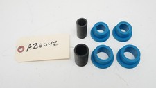 1966-1975 Early Ford Bronco Drop Trac Bar Bushing Set Blue Urethane W Sleeves.