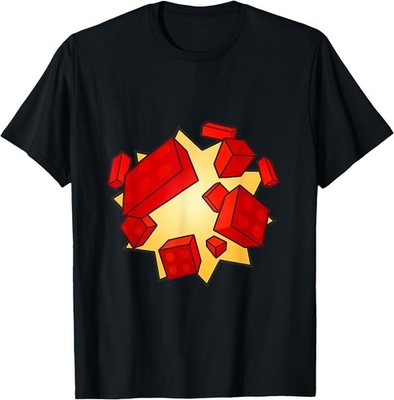 Blox Builder Style Classic Block Gaming Look for Creators T-Shirt