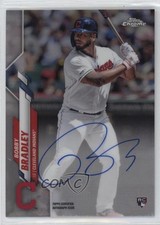 2020 Topps Chrome Rookie Refractor /499 Bobby Bradley #RA-BB Auto RC 0dp1