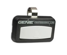 GENIE G1BT-P, 41538R - 1-Buttton Remote Control Transmitter Clicker - 315/390MHZ