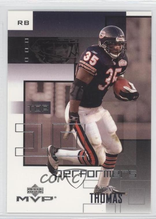 2002 Upper Deck MVP Top 10 Performers Anthony Thomas #TT-1 0a1