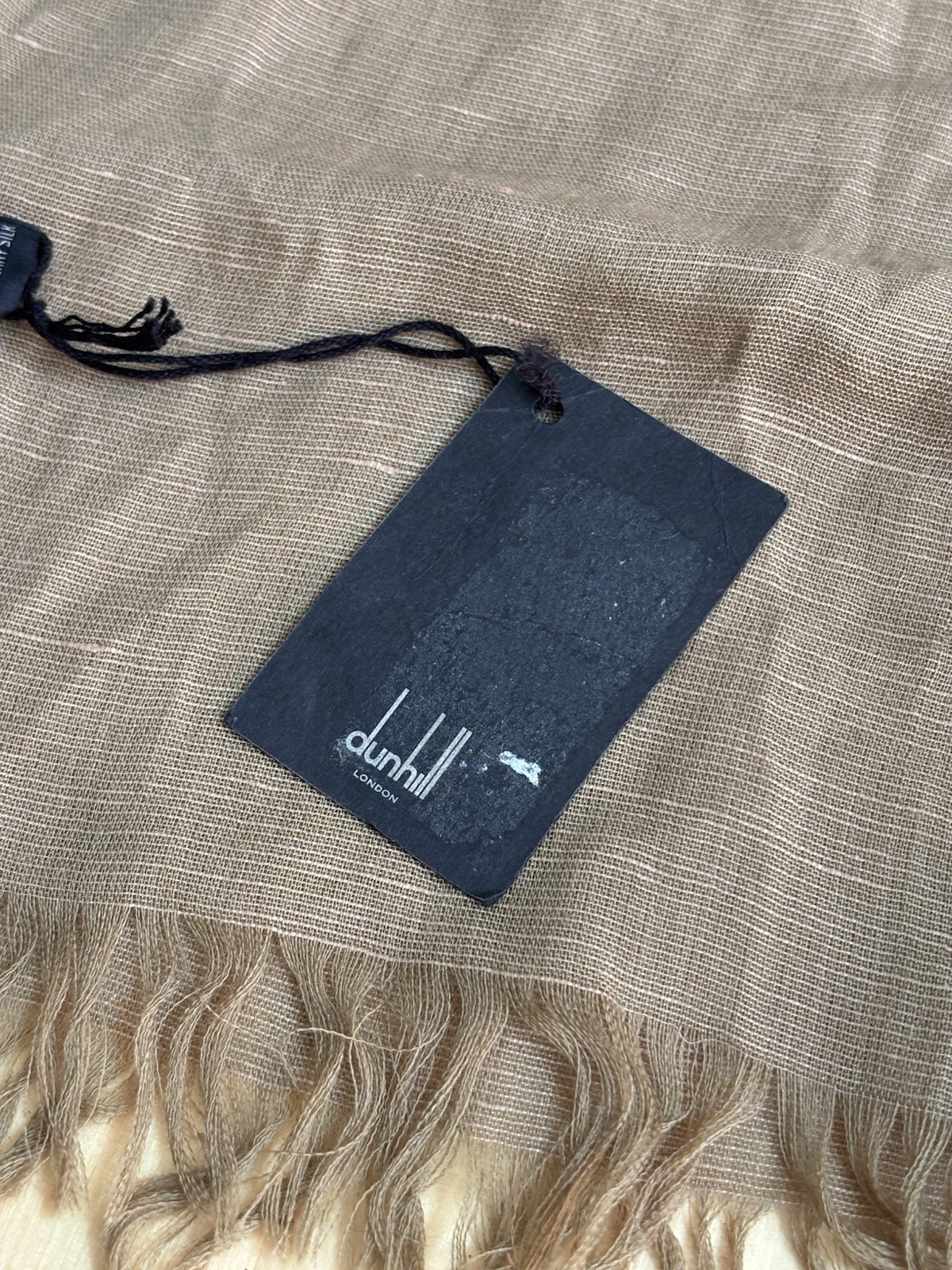 Alfred Dunhill Light Brown Rectangular Spring Sca… - image 3