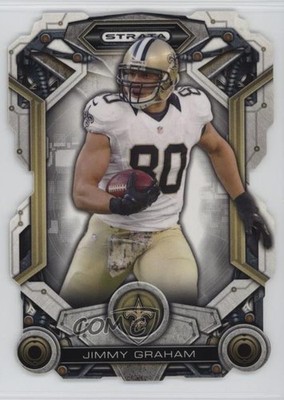 2014 Topps Strata Die-Cuts Jimmy Graham #SDC-JG 3p5