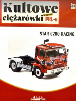 Model Star C200 Racing 1:43 DeAgostini Nr. 109 Kultowe Ciężarówki