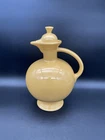 Vintage Fiesta Ware Yellow Carafe w/ Original Stopper & Cork c1936–1946