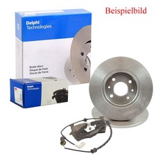 DELPHI Bremsscheiben Voll hinten Ø296 + Bremsbeläge für MINI Mini Countryman R60