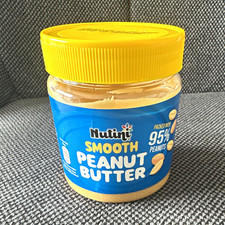Nutini Smooth Peanut Butter Jar (95% Peanuts) Pantry Nut Butter