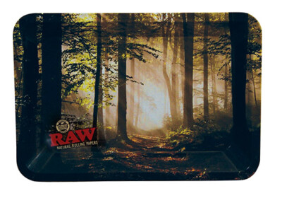 1 Mini-Tray RAW Smokey Forest MINI Tray aus Metall