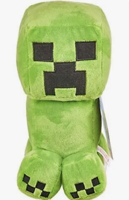 Offizielles Minecraft Creeper 8'' Zoll weiches Plüschtier Mattel brandneu mit Etikett