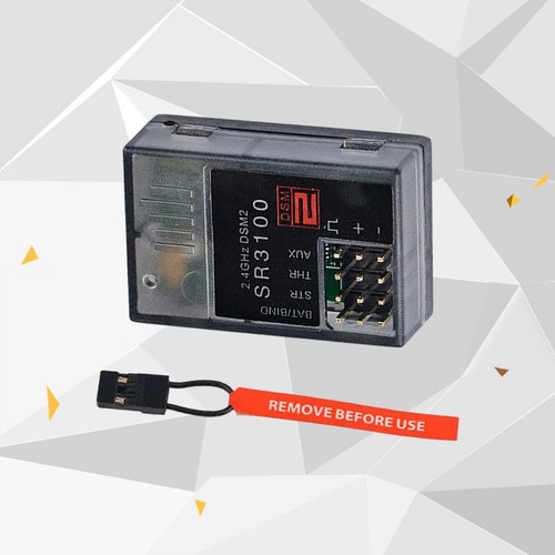 2.4GHz New 3CH SR3100 Surface Receiver for Spektrum DSM2 Transmitter US - Picture 12 of 12