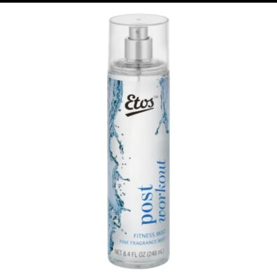 Etos Post Workout Fitness Mist - Fine Fragrance Mist - 8.4 Fl Oz
