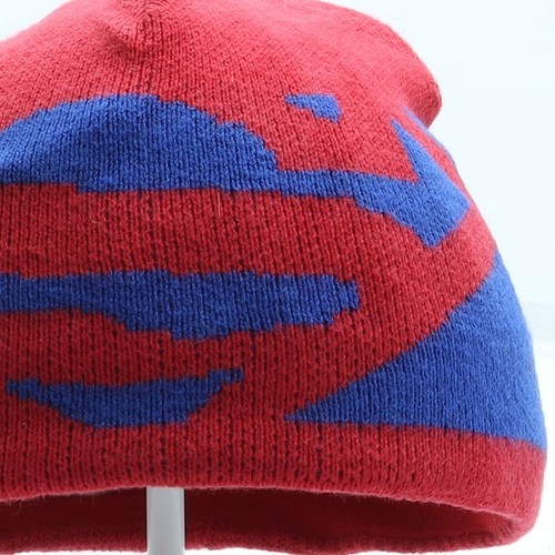 Gap Boys Red Geometric Acrylic Beanie Size S - Superman - Picture 5 of 10