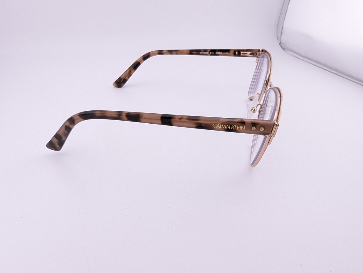 Calvin Klein Eyeglasses, Frames Only, CK19305 210 Brown, 54  display picture 3
