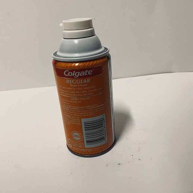 Colgate Regular Shaving Cream Vintage 11OZ eBay
