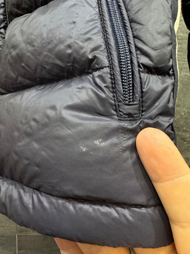 Moncler Gastonet down Boys Blue jacket Size 8Y - Picture 6 of 24