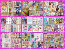 All Seasons Stickers Journal Planner Craft Scrapbook Variety Themes | 2999+ Pcs.